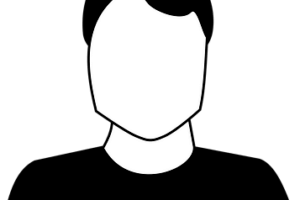 A blank face