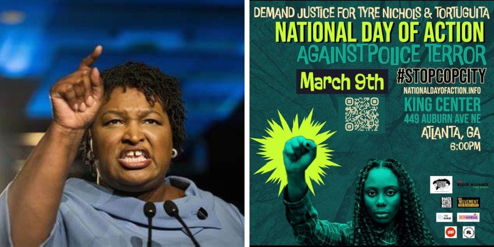 Stacey Abrams' not-for-profit launches direct action against 'Cop City'