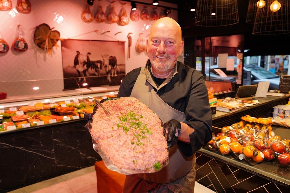 Butcher Wim Van den Abeele died at the age of 54.