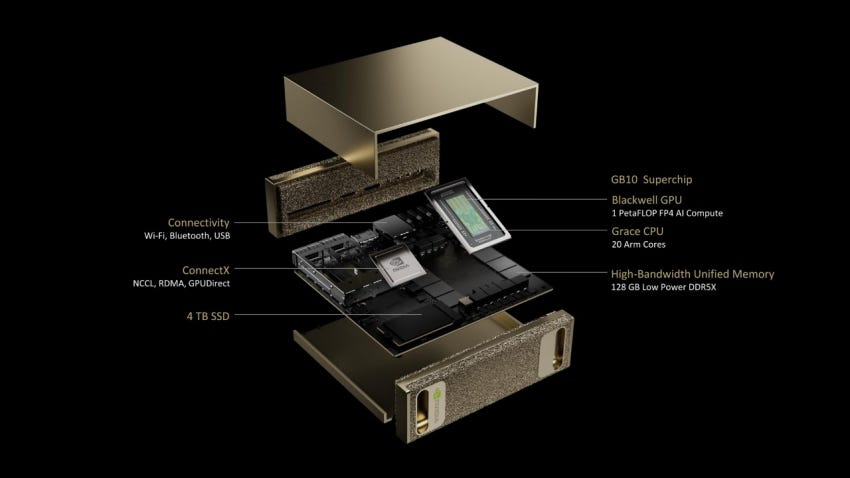 The World's Smallest AI Supercomputer | NVIDIA Project DIGITS