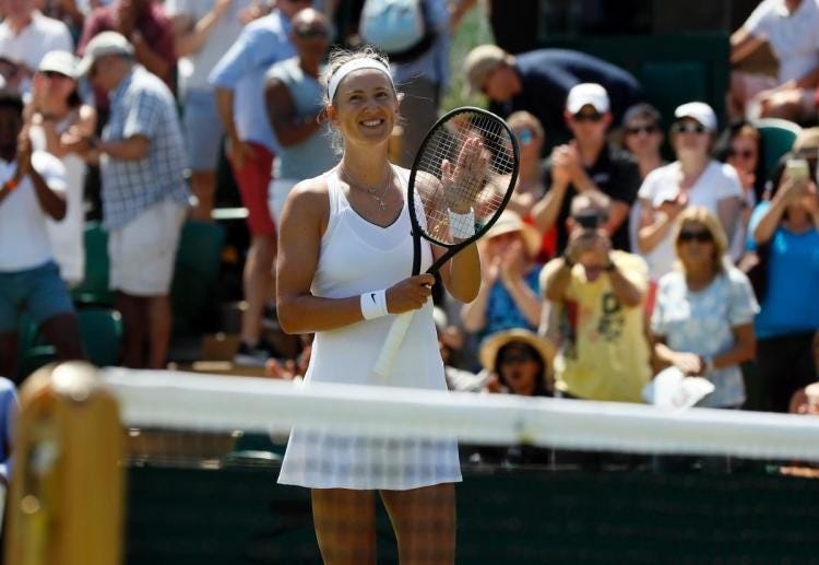 Victoria Azarenka mom talk at wimbledon