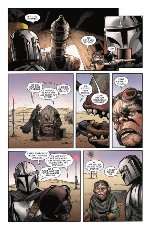 Marvel Preview: Star Wars: The Mandalorian #7