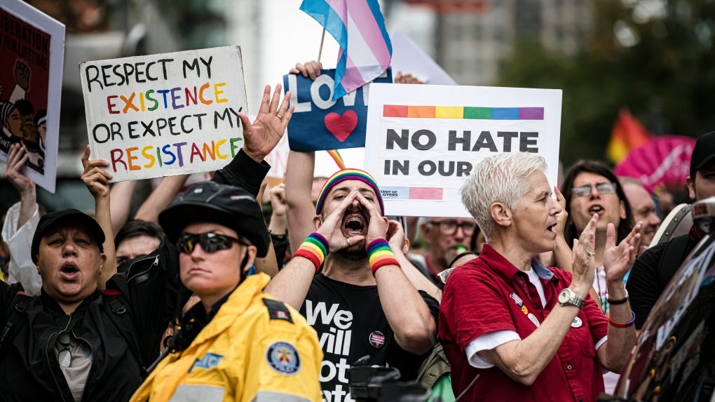 Canada - Toronto rally responds to anti-LGBTQ Christian group march ...