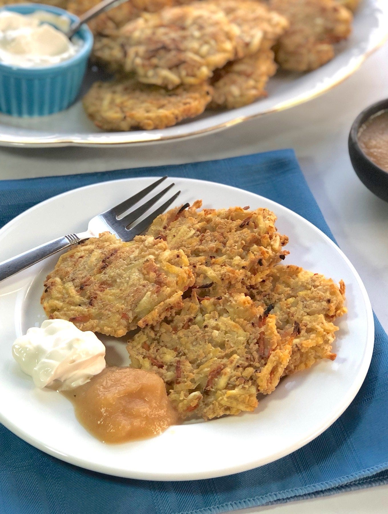 Easy Vegan Latkes