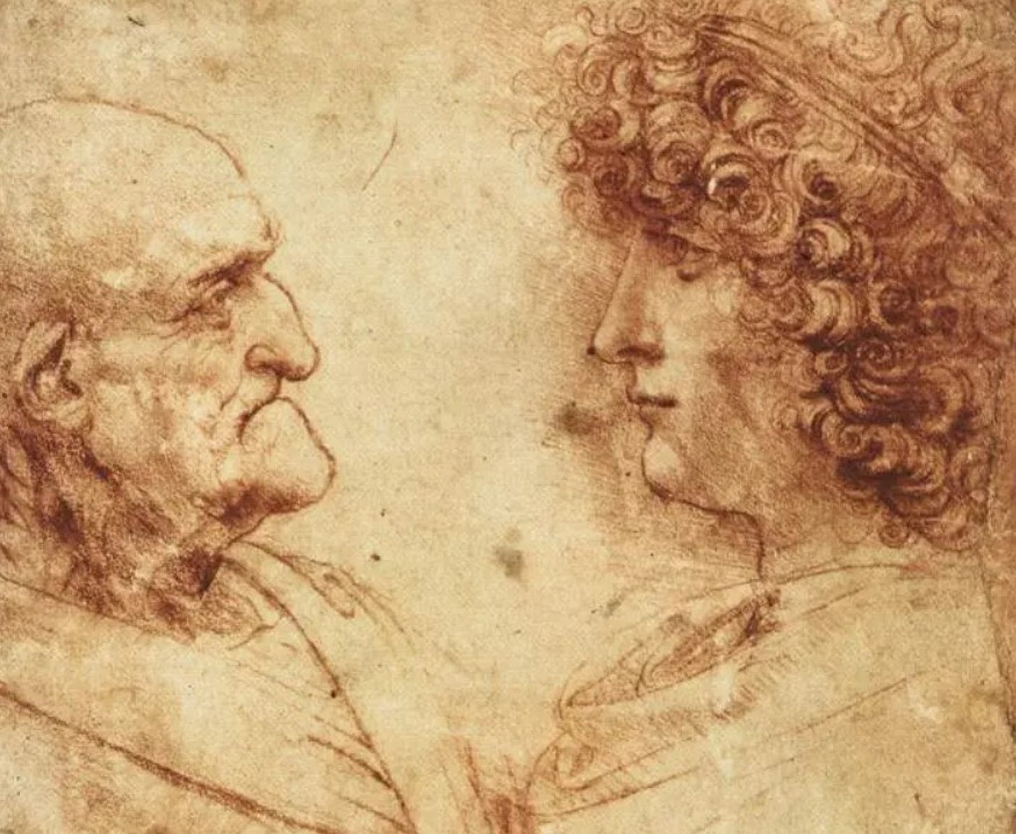 Love Story in Paintings. Leonardo da Vinci and Salai | Arthive
