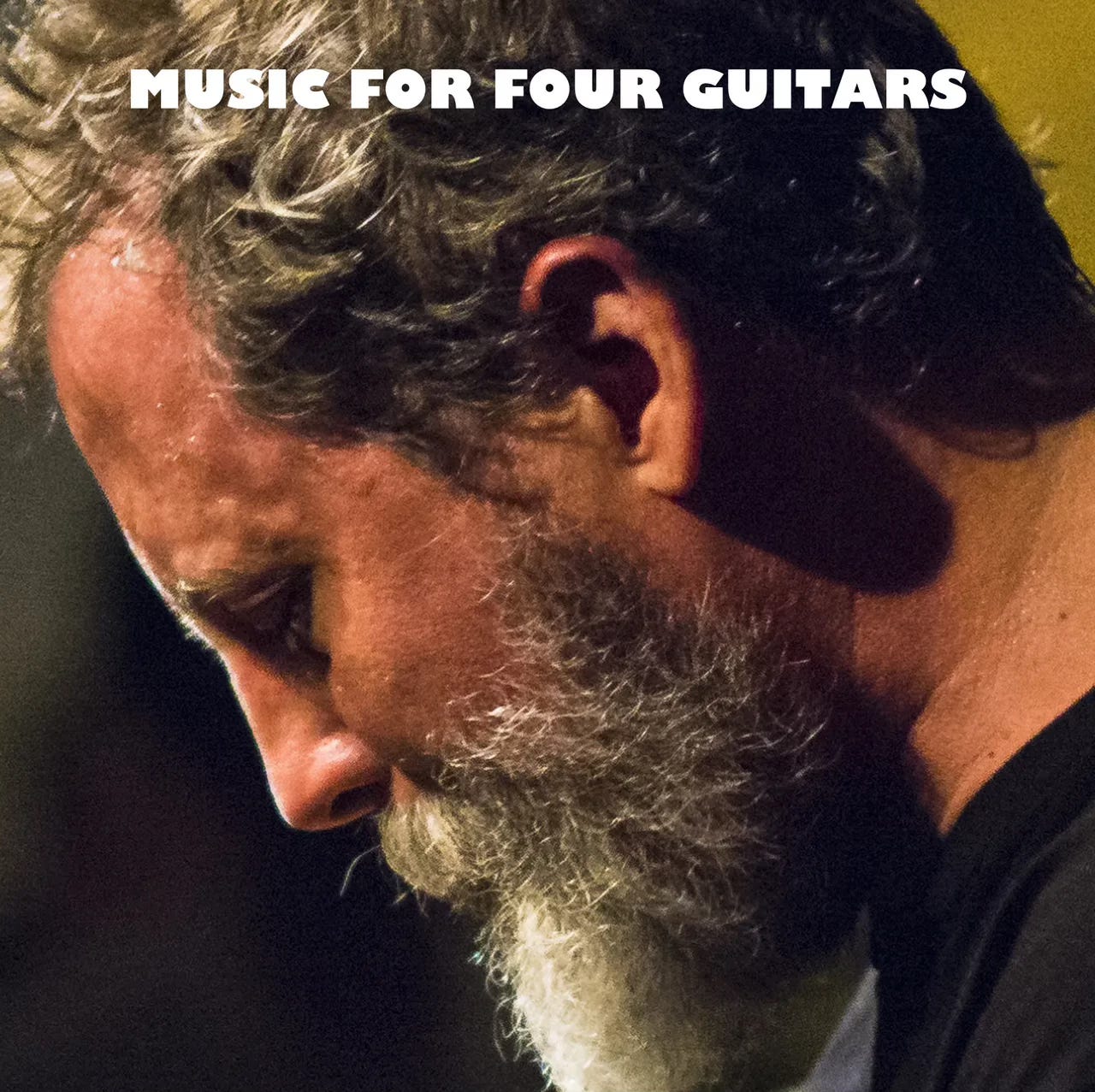 Capa de Music for Four Guitars, de Bill Orcutt