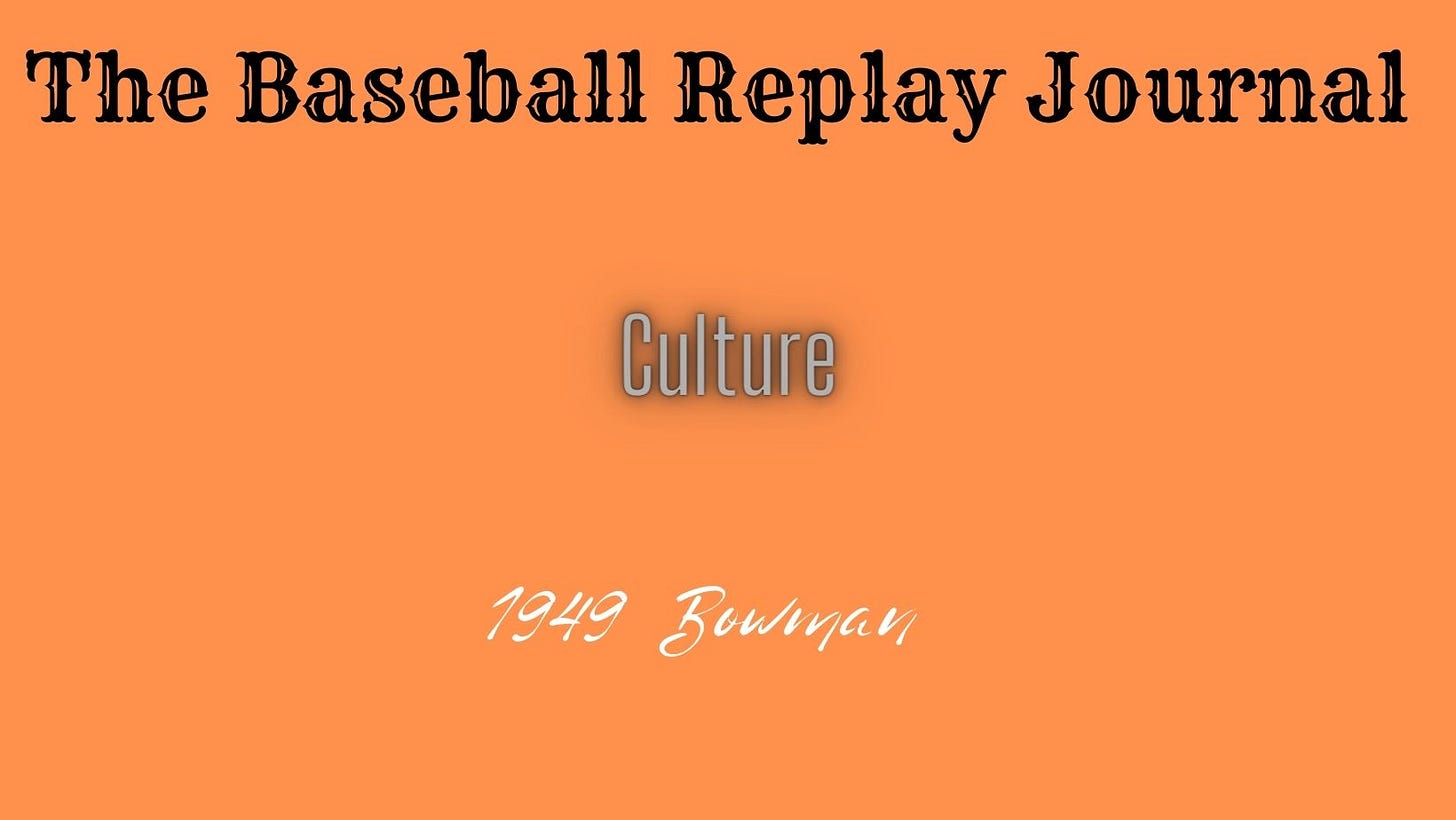 The Baseball Replay Journal Culture