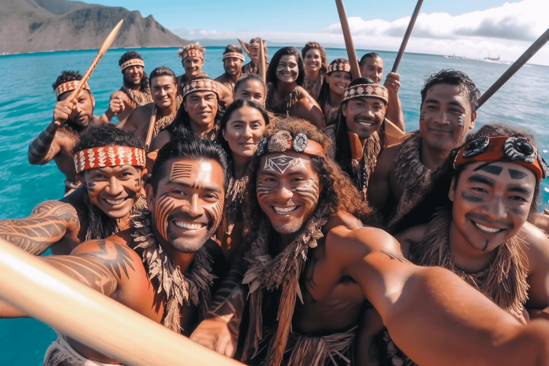 r/midjourney - Ancient Polynesian Warriors
