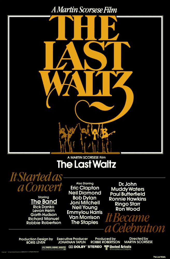 The Last Waltz (1978) - IMDb