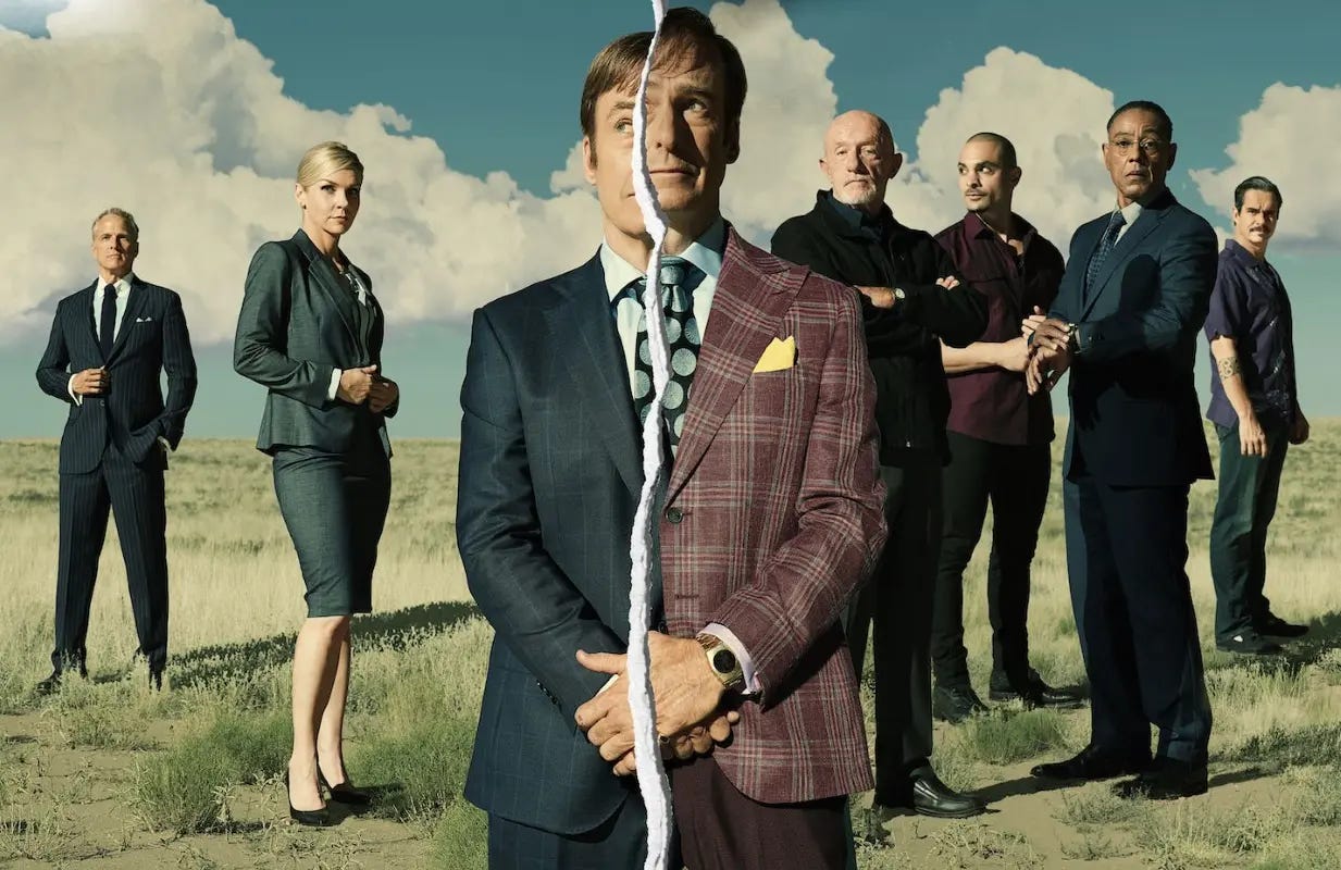 Barnhart: Is Better Call Saul the Greatest Show Of All Time? Ask Us in 10  Years - PRIMETIMER
