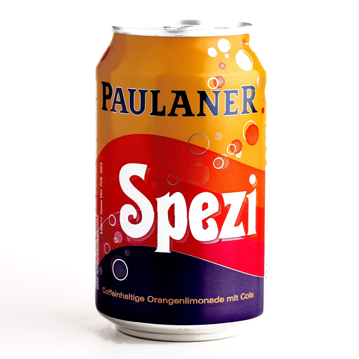 Paulaner Spezi Soda Can (4 Items Per Order) - Walmart.com - Walmart.com