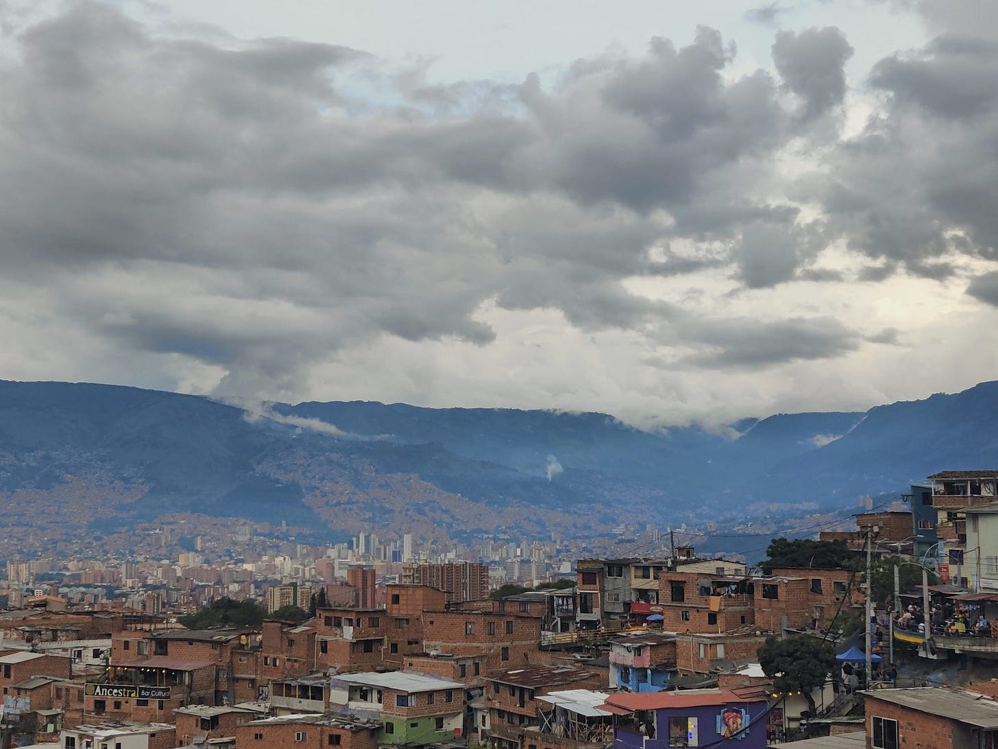 Medellin city view