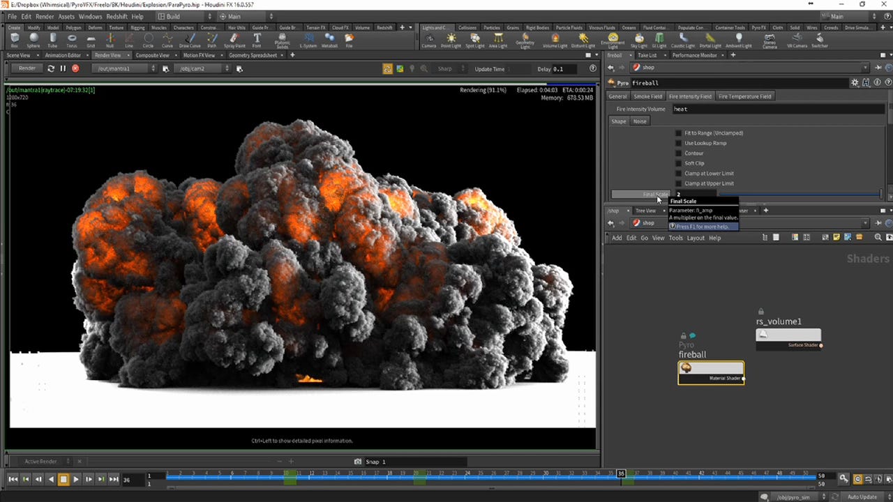 Cinema 4D and Houdini: Which Software is Better? - 1 3S Cloud Render Farm