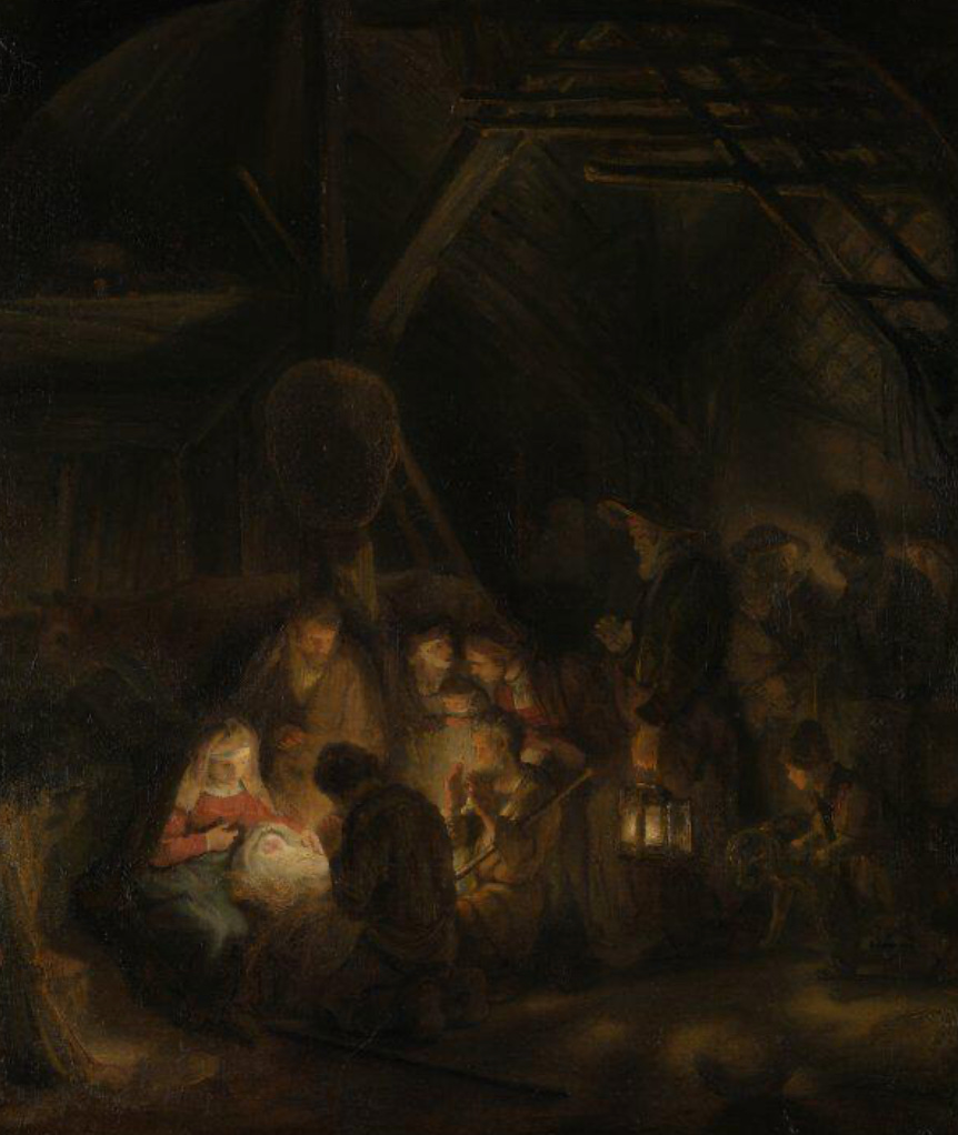 The Adoration of the Shepherds, Rembrandt, which Goudge mentions on the first page of The Dean’s Watch. 