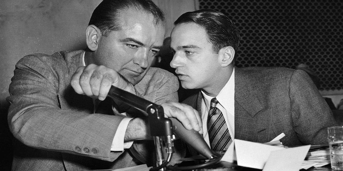 Report: A big-screen biography of Joseph McCarthy is in the works