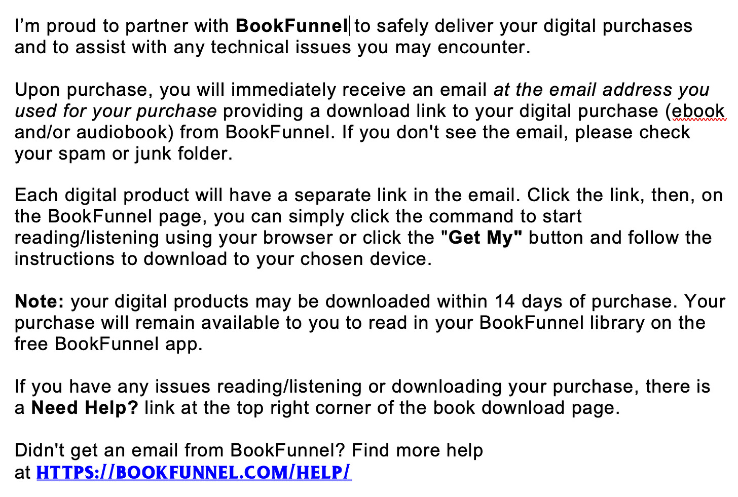 BookFunnel Delivery