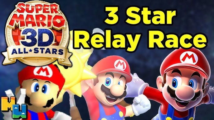 Super Mario 3D All Stars: 3 Star Relay Race!