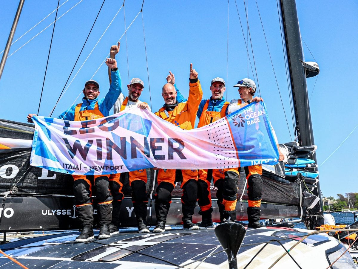 The Ocean Race: 11th Hour Racing Team wins in hometown, with Malizia second, closing up the leaderboard