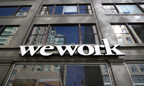 WeWork, once a $47bn firm, files for bankruptcy after accruing $2.9bn debt  | WeWork | The Guardian