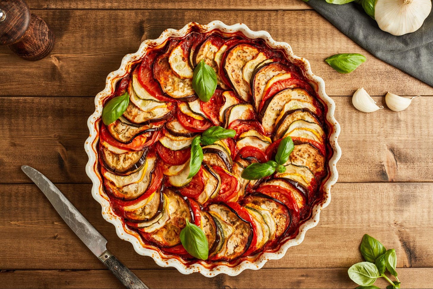 Tian Provencal (French Baked Summer Vegetables) - Mediterranean Living
