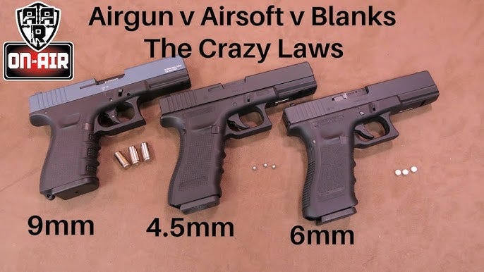 Real Glock vs. Fake Glock (9mm Glock 17 vs. Glock 19 Replica Airgun BB) - Compare  Glock BB vs. 9mm - YouTube