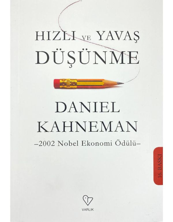 Hızlı ve Yavaş Düşünme, Daniel Kahneman | Kitabevim.az