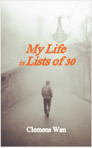 my life in lists of 30