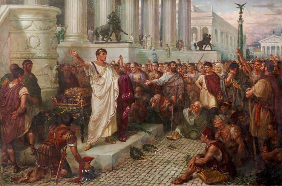 Julius Caesar', Act III, Scene 2, Marc Antony's Oration | Art UK