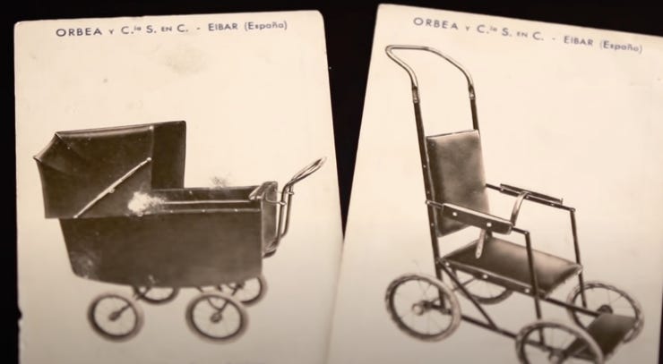 Carrito de bebé y silla de ruedas de Orbea