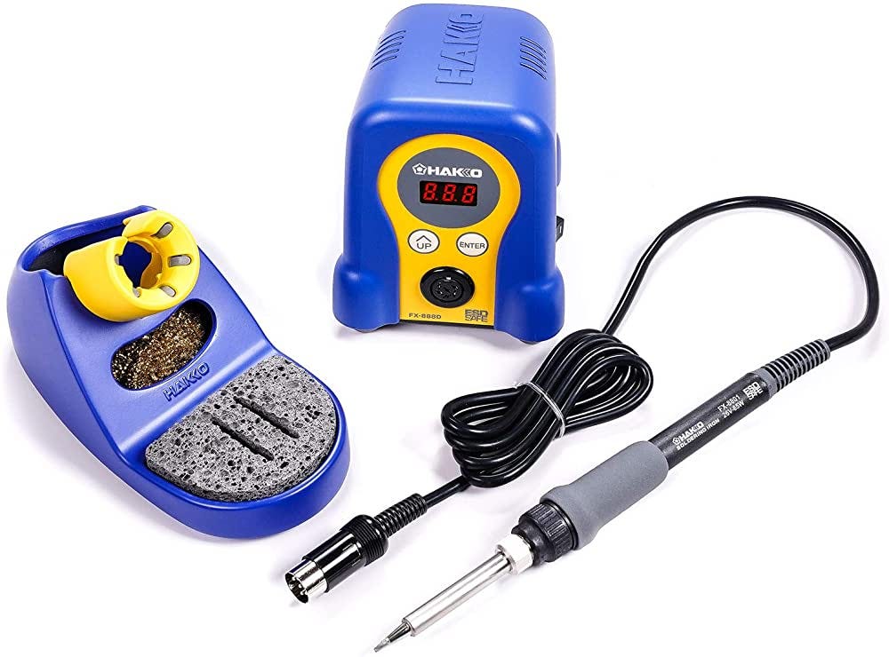 Hakko FX888D-23BY Digital Soldering Station FX-888D FX-888 (blue & yellow):  Power Soldering Accessories: Amazon.com: Tools & Home Improvement