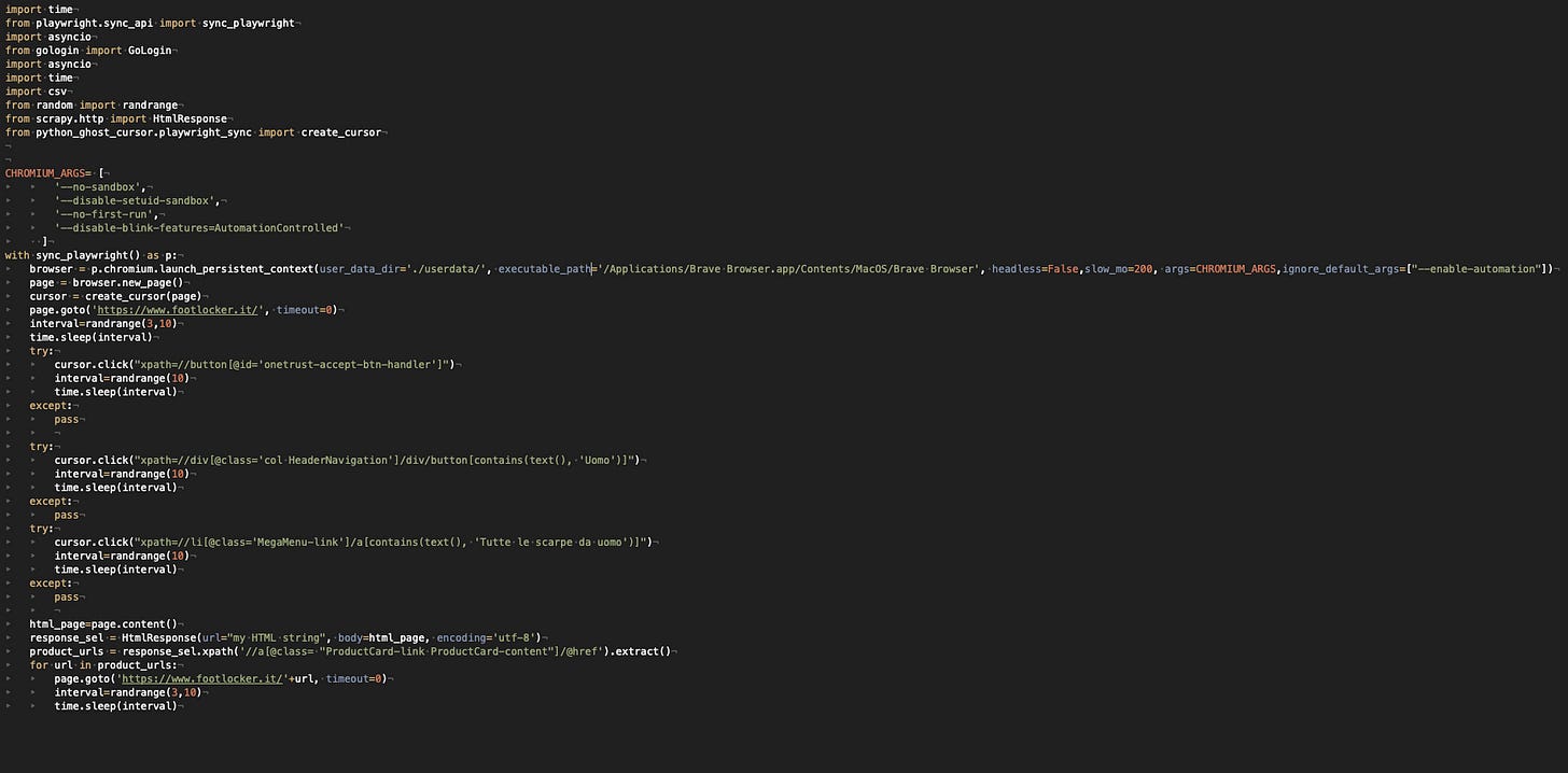 Scraper with Zyte Api
