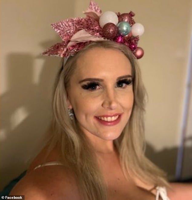 Ashley Denness (pictured), who worked for Sydney 's Royal Prince Alfred Hospital's neonatal intensive care unit, was holidaying with her partner's family in the Whitsunday islands off Queensland, when she collapsed.