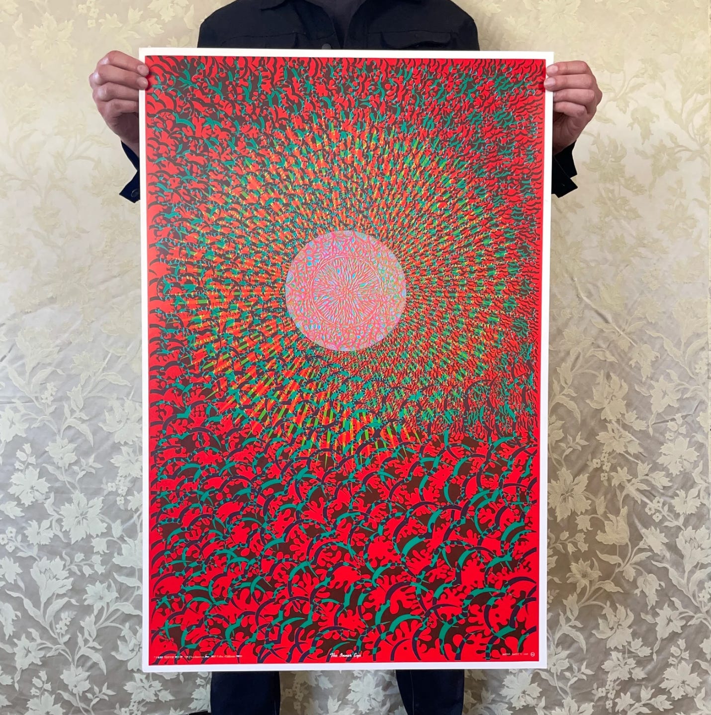 The Inner Eye (1968), Poster, 36 x 24 inches, Offset Lithography, Published by East Totem West