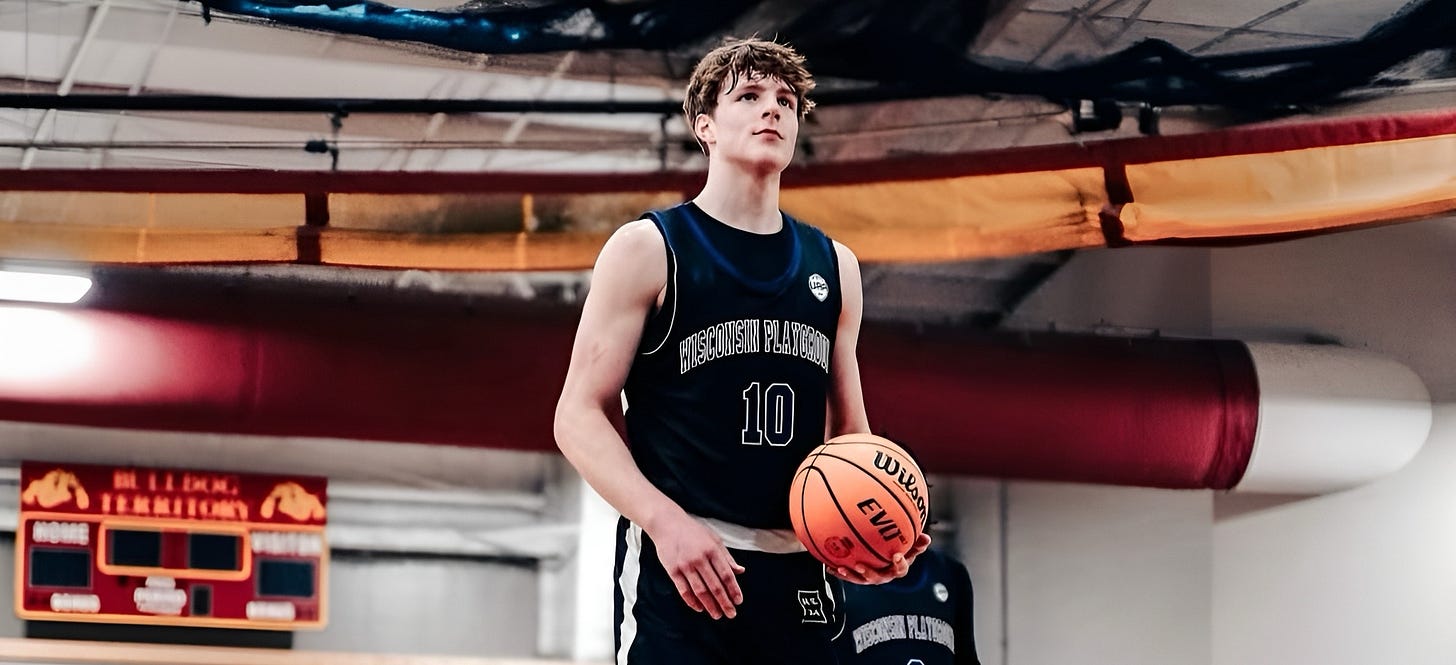 2026 Wisconsin Lutheran forward Zavier Zens
