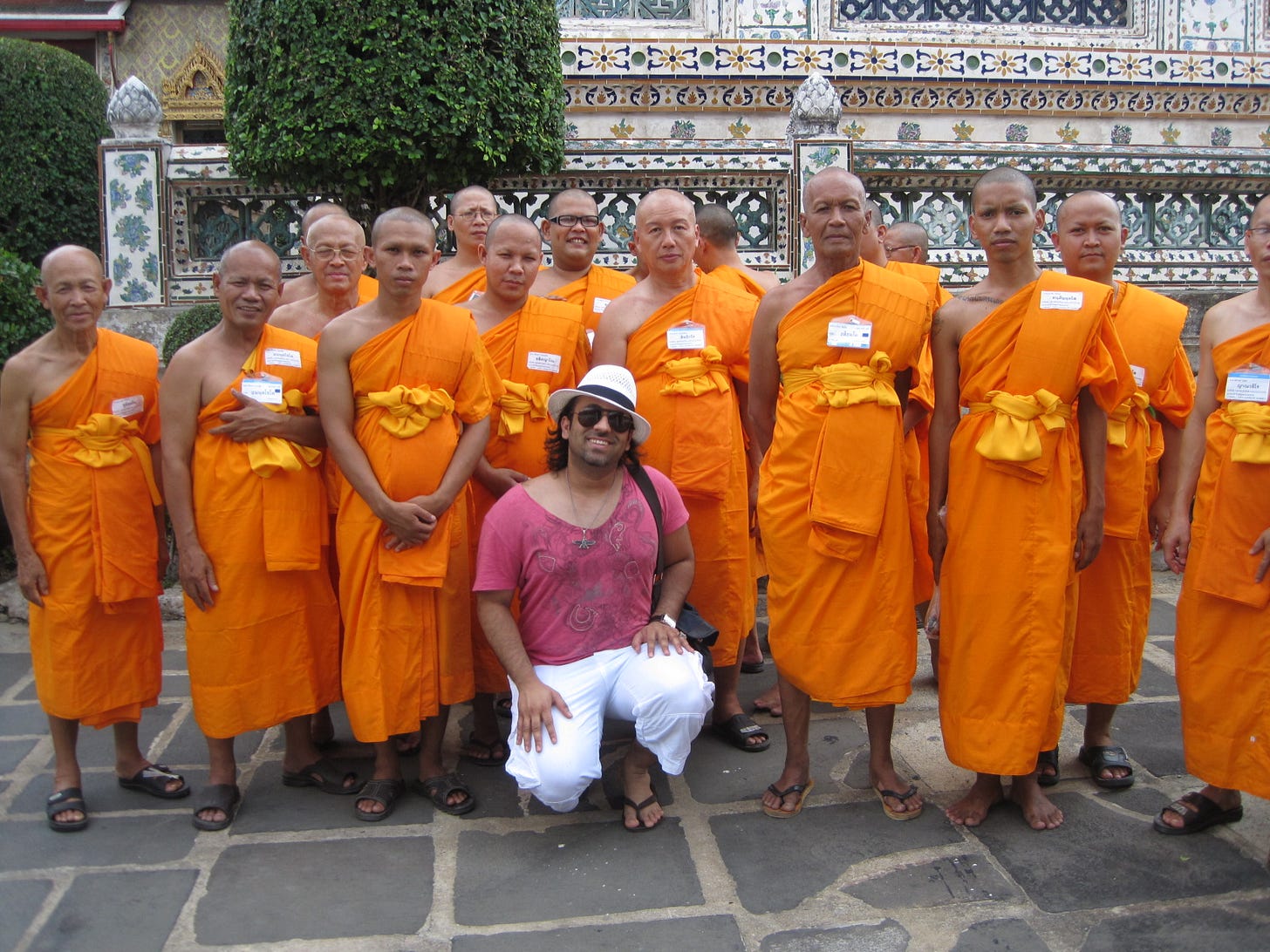 group of monks