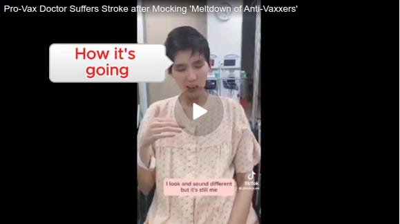 Prominent Pro-Vaccine Doctor Suffers Stroke after Mocking ‘Meltdown of Anti-Vaxxers’