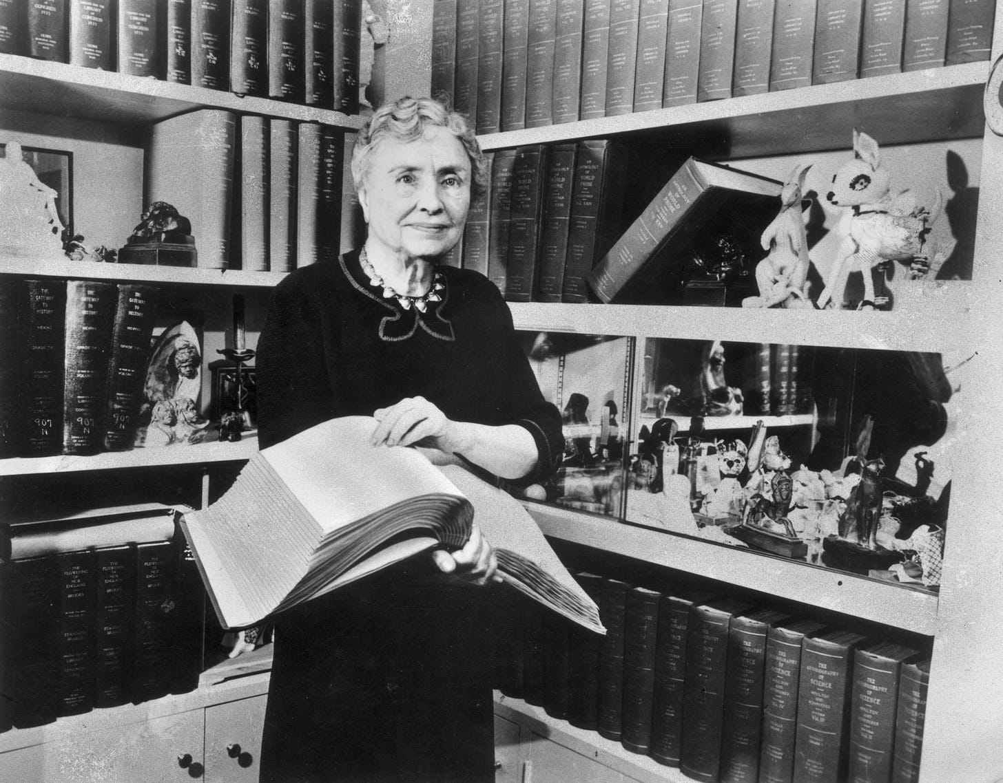 Helen Keller, Deaf and Blind Spokesperson and Activist