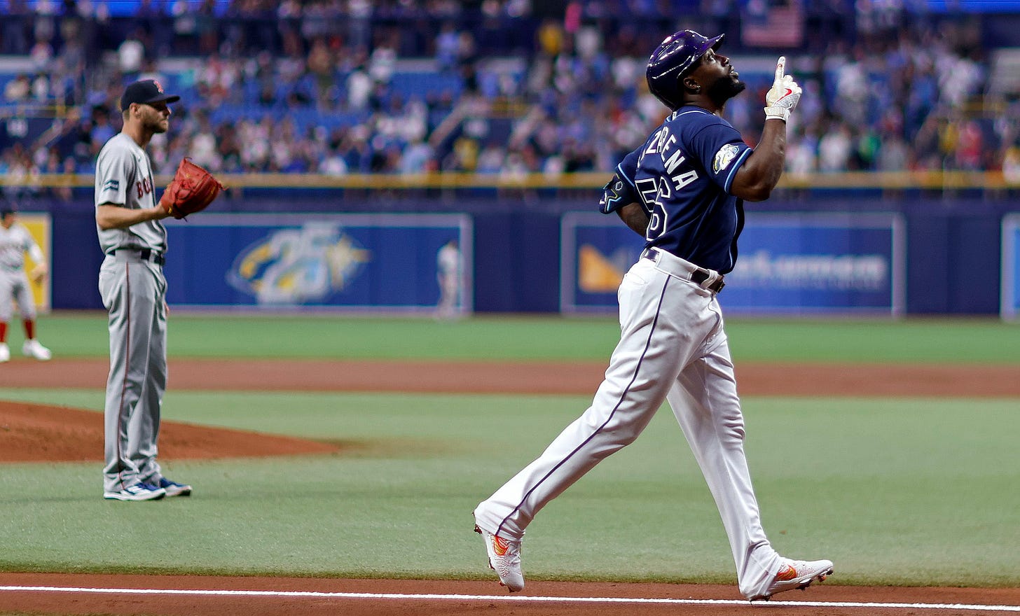 Rays top Red Sox, win 12th straight to start season