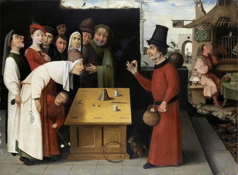 The Charlatan by Hieronymus Bosch: Buy fine art print