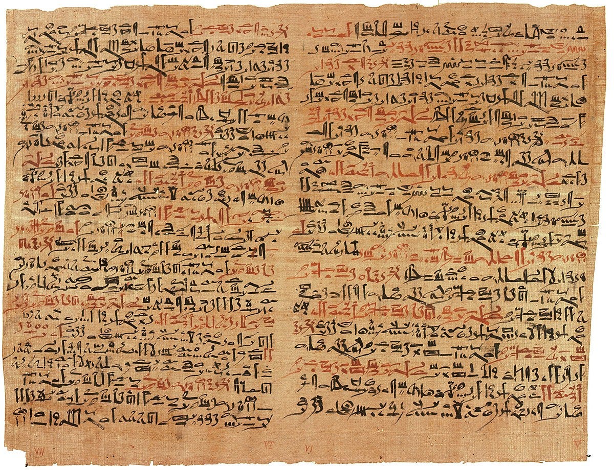 Edwin Smith Papyrus - Wikipedia
