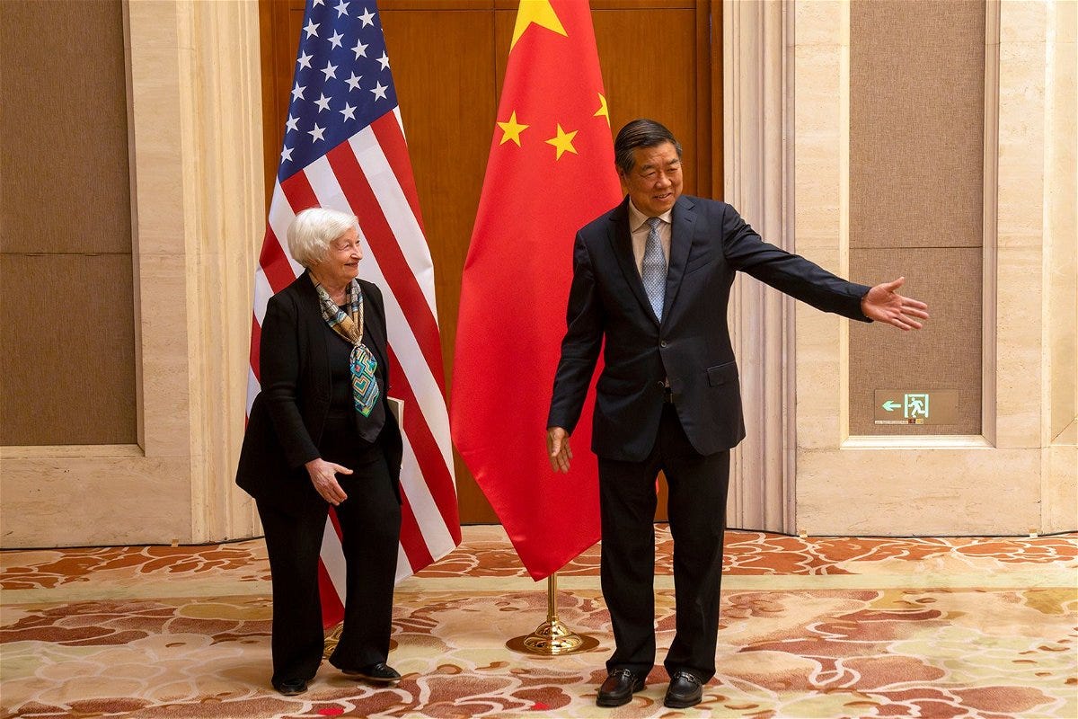 Mushroom diplomacy: US Treasury Secretary Janet Yellen sets off culinary  craze in China - KESQ