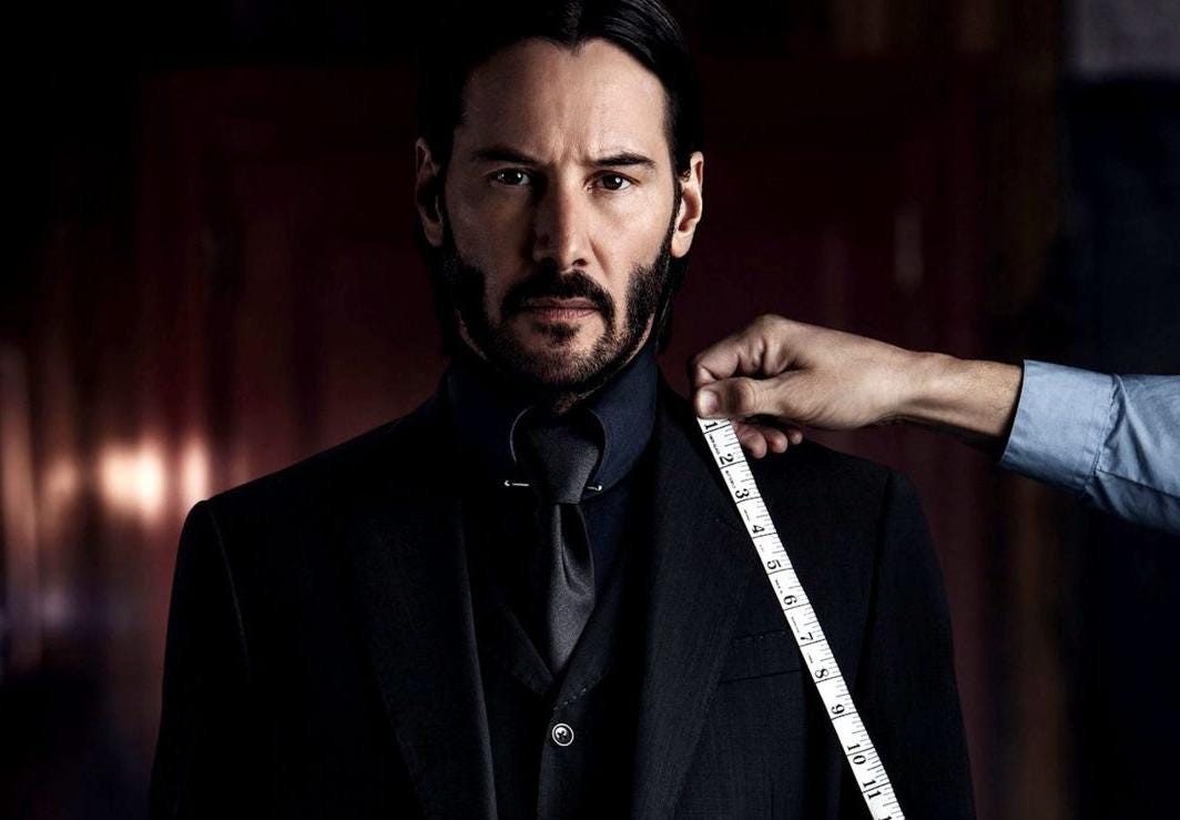 The John Wick suit: here's the story behind Keanu Reeves' styling | The  Gentleman's Journal