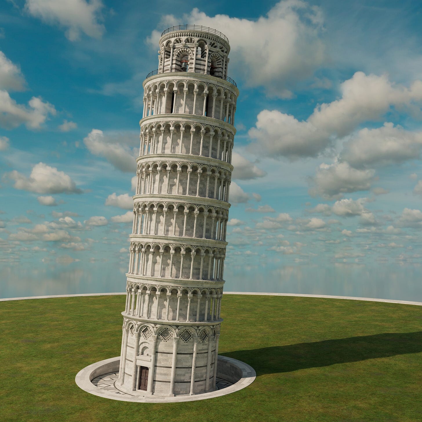 ArtStation - Leaning Tower of Pisa