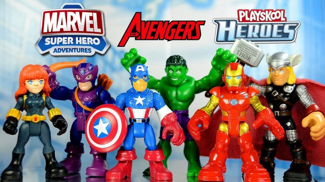 Playskool Heroes Marvel Super Hero Adventures Ultimate Super Hero Set 2019 hottest holiday kids collectibles gifts