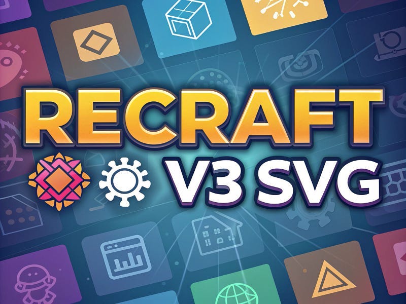 Recraft V3 SVG — Created on Cartario.com