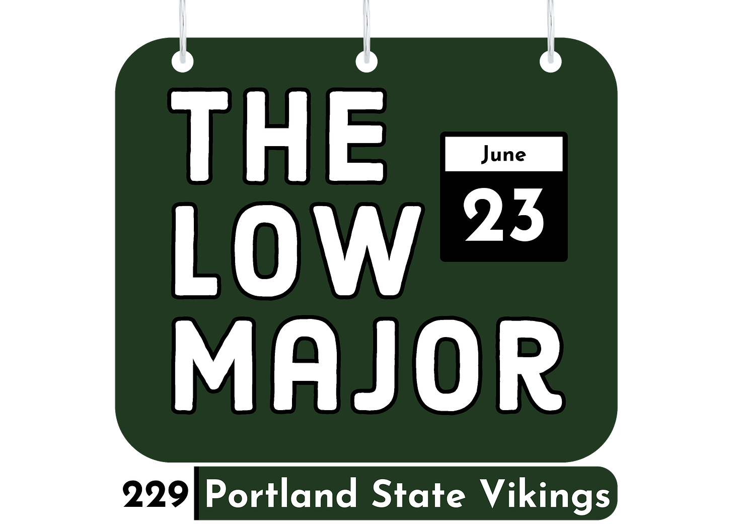 Name-a-Day Calendar Portland State logo