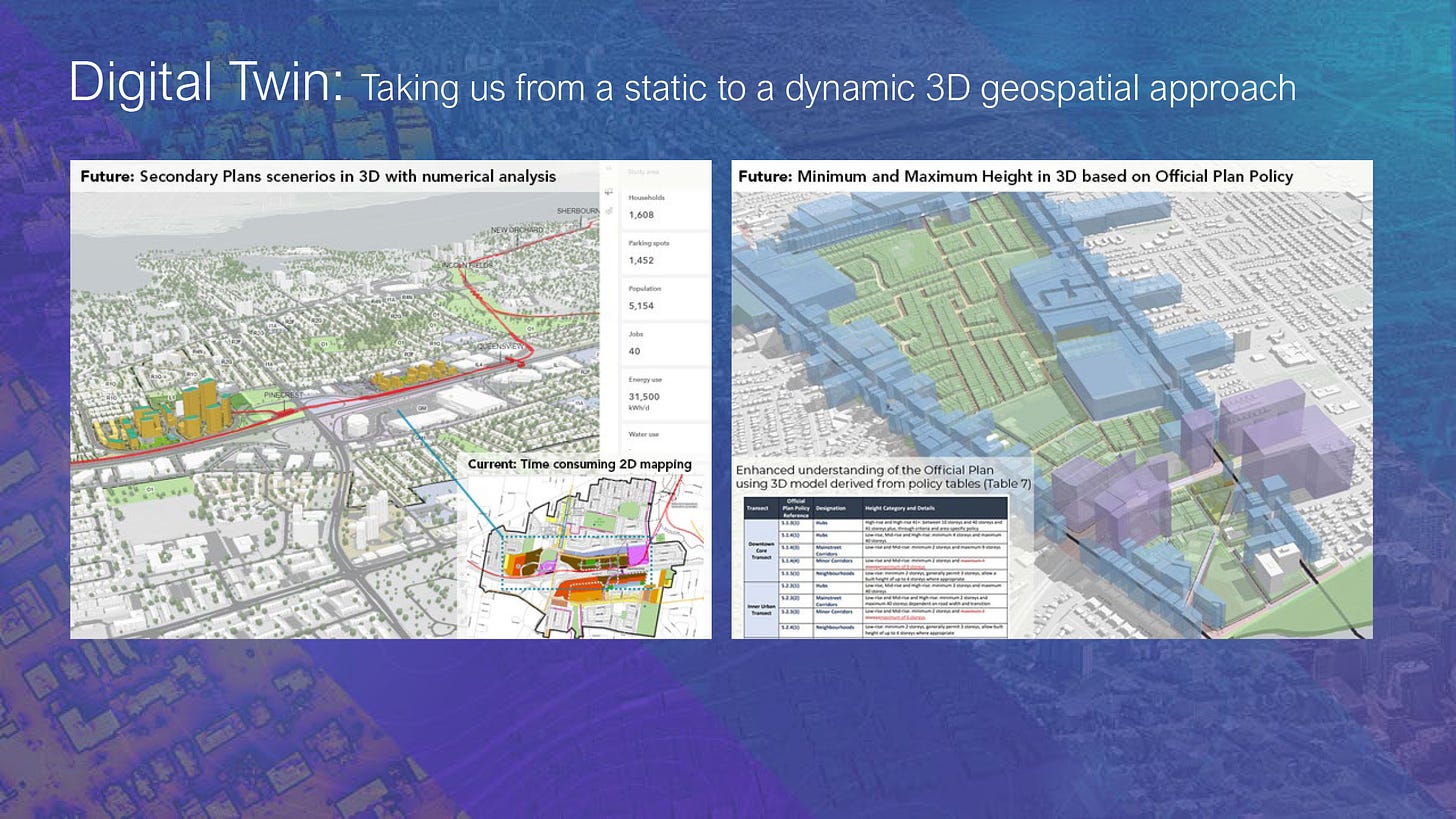 taking us from static to a dynamic 3d geospacial model