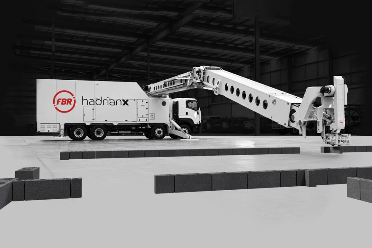 FBR's Next Gen Hadrian X bricklaying robot has set a new speed record in testing