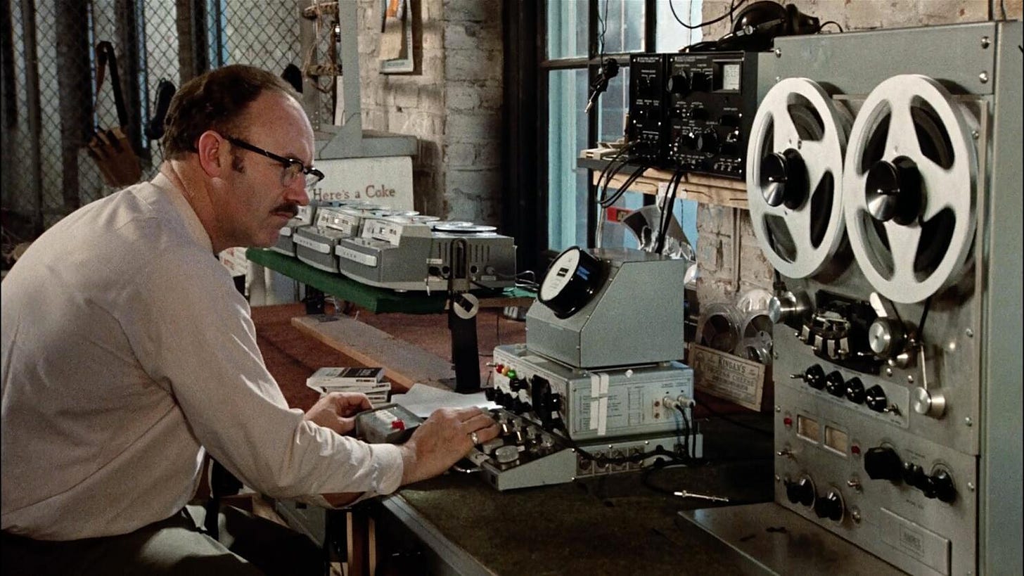 Gene Hackman in The Conversation