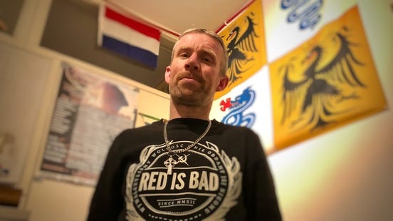 Portret van Ben van der Kooi, 'patriottisch activist' - Rijnmond
